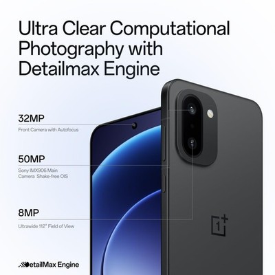 OnePlus 15R Global Version Oxygen OS 16-12GB RAM-256GB Storage