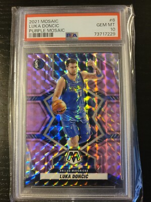 Panini mosaic 元年 Luka doncic psa10 鑑定済 Panini mosaic 元年