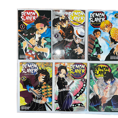 Demon Slayer: Kimetsu no Yaiba Vol: 1-9 Collection. Ships ASAP | eBay