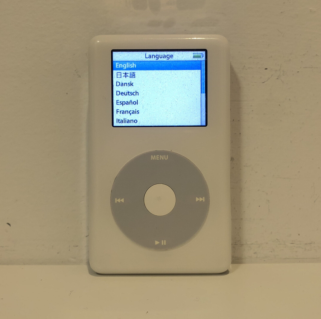 Apple iPod Photo Color Classic 4th Generation White (60 GB) A1099