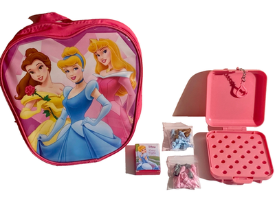 Disney Princess 8 Game Set Plus Travel Checkers and Small Tote Bag