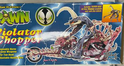 1995 Todd McFarlane's Spawn Violator Chopper Motorcycle Play Set