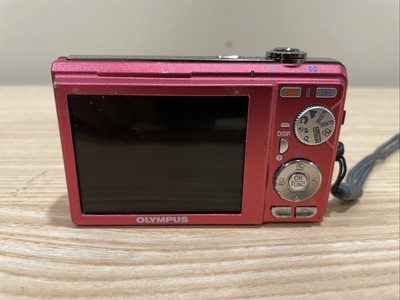 Olympus FE-370 8.0MP Digital Camera Pink With Charger & Memory