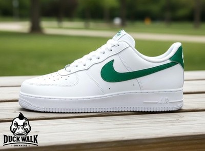 Nike Air Force 1 '07 Shoes White Malachite Green FJ4146-121 Men's