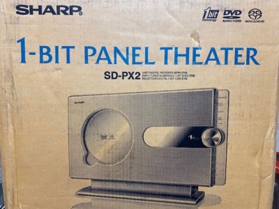 Sharp 1-Bit Digital Panel Theater Model #SD-PX2 DVD Brand New Rare