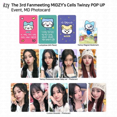 ITZY 3rd Fan Meeting 믿지의 세포들 MIDZY's Cells TWINZY POP UP MD