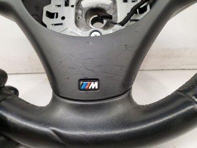 ✓ OEM BMW E82 E88 E90 E92 Steering Wheel M SPORT PERFORATED Black