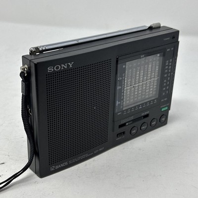 SONY ICF-7601 Multiband AM FM SW Analog Portable Receiver 12 Bands