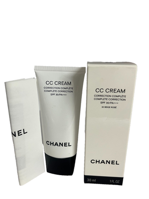 Chanel CC Cream Complete Correction SPF 30 / PA+++ # 32 Beige Rose
