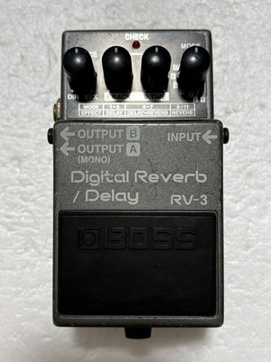 Boss RV-3 Digital Reverb Delay Guitar Effect Pedal Used from Japan