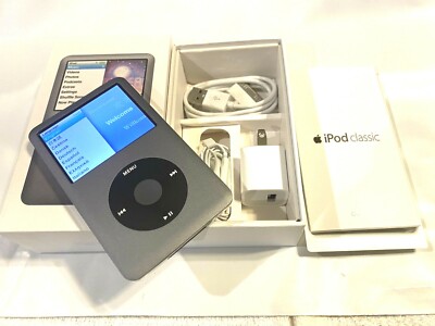 Apple iPod classic 6th Generation Gray (120GB) MP3 - Bundle with