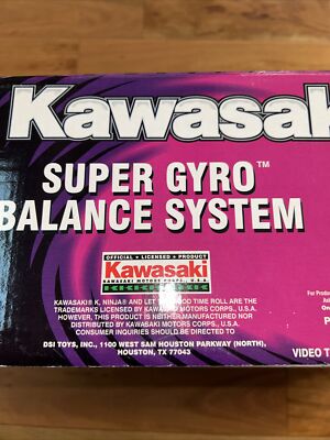 1996 KAWASAKI NINJA DSI TOYS Super Gyro Balance R/C Remote Control