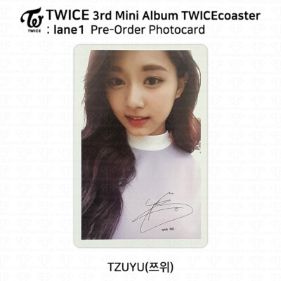 TWICE TWICECOASTER LANE1 Pre-Order Official Photocard KPOP K-POP