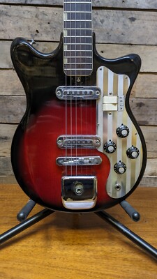 Teisco ET-200 Rare 6x2 Red Vintage MIJ Electric Guitar | eBay