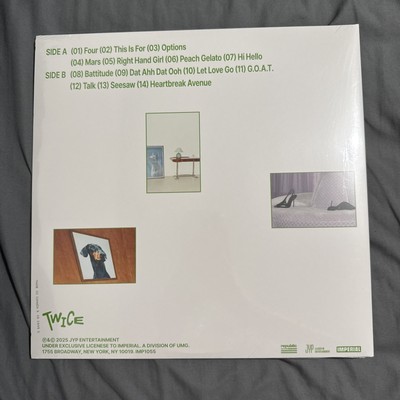 アメリカ限定 TWICE THIS IS FOR D2C限定 アナログ盤LP TWICE THIS IS