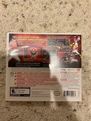 POWER RANGERS MEGAFORCE 3DS | eBay