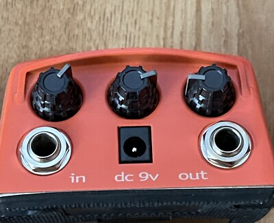 Vintage Danelectro Cool Cat FUZZ CF-1 Version 1 True Bypass Peach