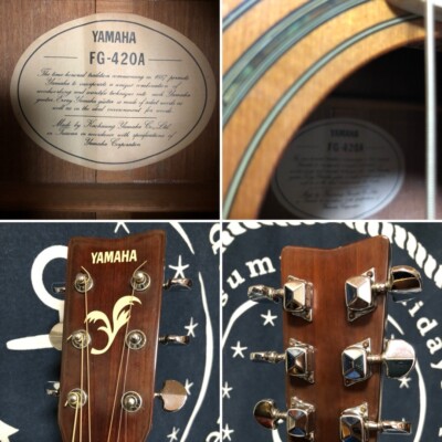 Acoustic Guitar Yamaha FG-420A Vintage Dreadnought Natural