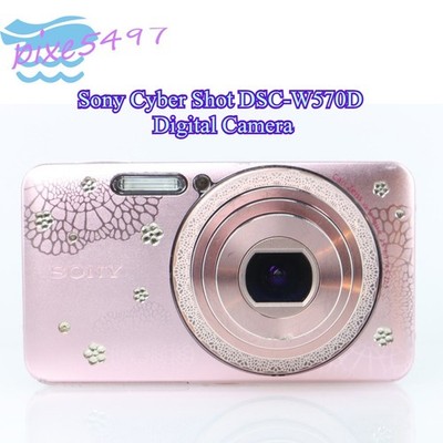 Sony Cyber Shot DSC-W570D Digital Camera 16.1 MP 5x Optical Zoom