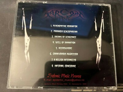 Sarcoma Inc Torment Rides Forever CD Used | eBay