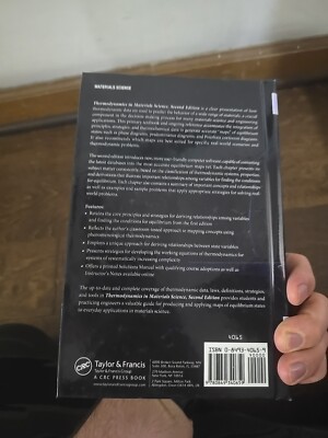 Thermodynamics in Materials Science by Robert DeHoff 2nd Ed 2e