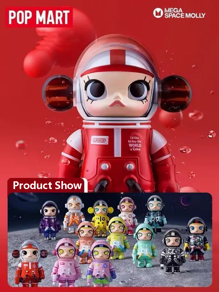 Jean-Michel Basquiat - POP MART 100% Mega Space Molly 2-A Series