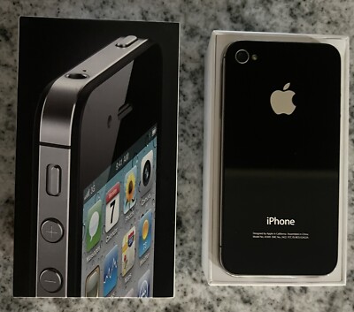 COLLECTOR APPLE iPhone 4 - 16gb*BLACK - MC676LL/A *W/ORIGINAL BOX