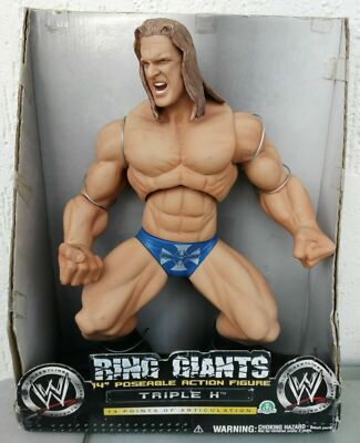 ACTION FIGURE WWE - RING GIANTS TRIPLE H (35cm) GIOCHI PREZIOSI