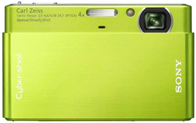 Sony Cybershot DSC-T77 10.1MP Digital Camera 4x Optical Zoom - 100