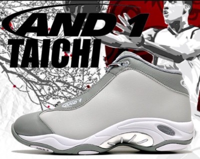 And1 Tai Chi Grey White Vince Carter NBA Gray Marbury Basketball