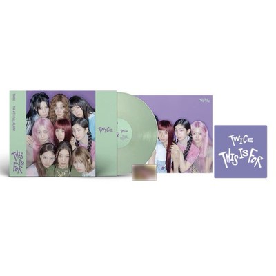 TWICE - THIS IS FOR D2C Exclusive Honeydew Glitter Vinyl Record LP
