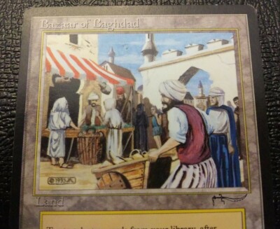 Magic The Gathering - Arabian Nights - Bazaar of Baghdad
