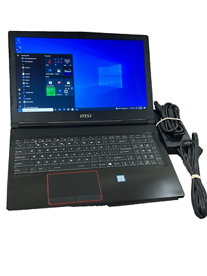 MSI GL63VR Intel i7-7700HQ Quad-Core 2.8GHz 32GB DDR4 512 SSD GTX