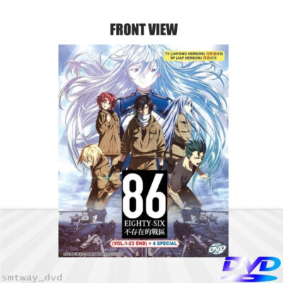 DVD 86 EIGHTY-SIX Vol.1-23 END 4 Special English Dubbed All Region