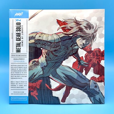 Metal Gear Solid 2: Sons of Liberty Vinyl Soundtrack 3xLP SDCC Tri