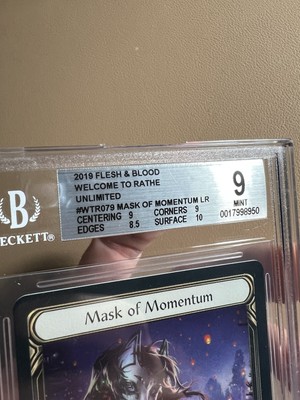Mask of Momentum BGS 9 WTR079 Flesh & Blood WTR Unlimited Rainbow