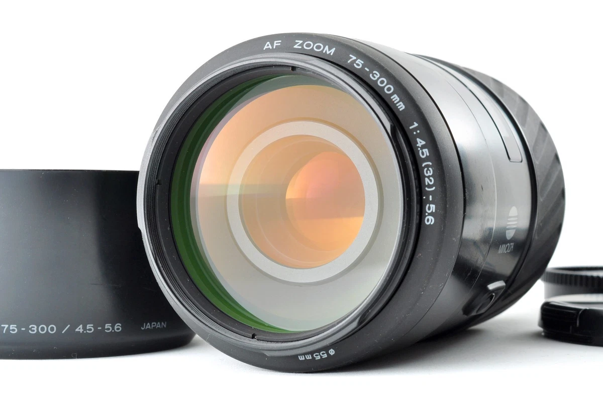 Minolta Zoom 75-300mm Focal Camera Lenses for sale | eBay
