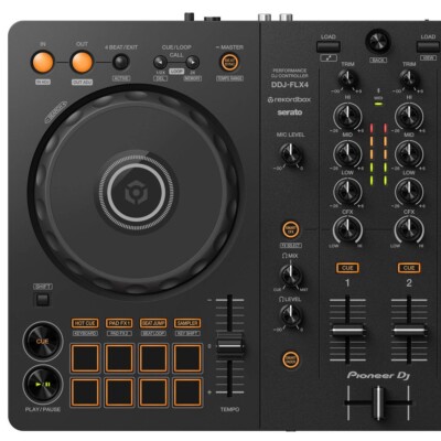 Pioneer DJ DDJ-FLX4 2-Channel DJ Controller Rekordbox Serato DJ