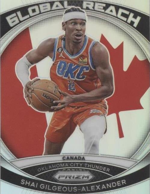 2023-24 Panini Prizm - Global Reach Shai Gilgeous-Alexander #6