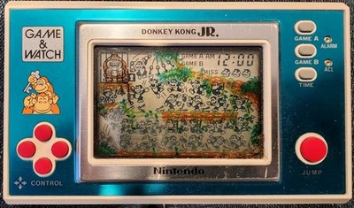 Nintendo Game & Watch Donkey Kong Jr. DJ-101 Handheld Console 1982