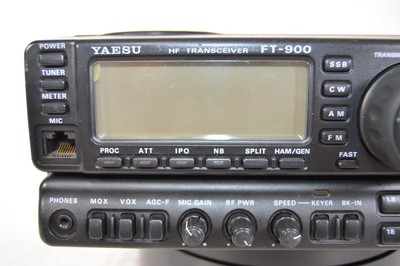 YAESU FT-900 HF All Mode Transceiver Amateur Ham Radio 100W Tested