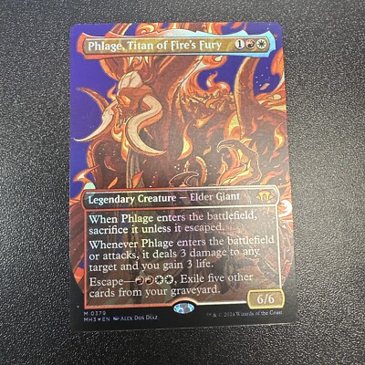 Phlage, Titan of Fire's Fury (Borderless) Modern Horizons 3 Foil