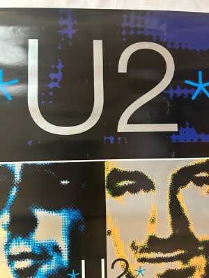 U2 / POP 1997 Japan Original Promo Poster B2 20x28in (515x728mm