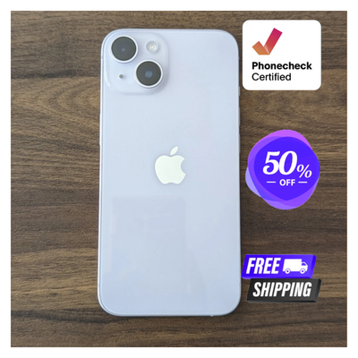 Apple iPhone 14 128GB 256GB 512GB Unlocked ATT T-Mobile Purple