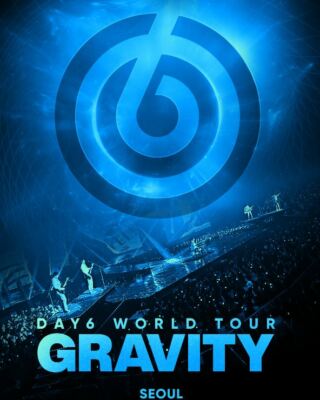 DAY6 WORLD TOUR GRAVITY in SEOUL OFFICIAL GOODS LP SIZE POSTER