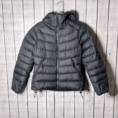 Arc'teryx Women's Thorium AR Hoody XS Down Black Jacket Hooded