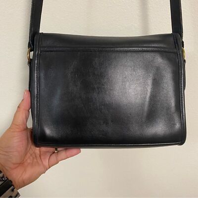 Coach Vintage Devon Shoulder Bag Black - Restored | eBay