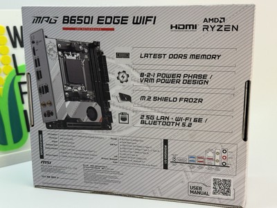MSI MPG B650I EDGE WiFi AM5 Mini-ITX AMD Motherboard for sale