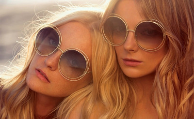 SEXY NEW Authentic CHLOE Carlina Ladies Round Wire Frame