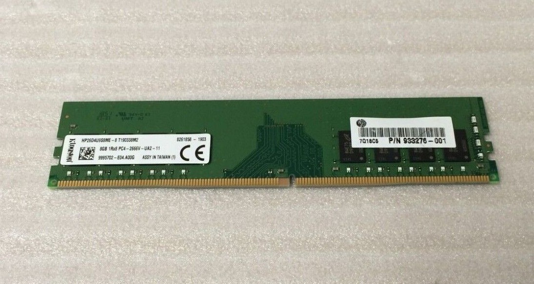 SK Hynix/Kingston/ADATA 8GB (1x8GB) PC4-2666V-UA2-11 DDR4 Desktop